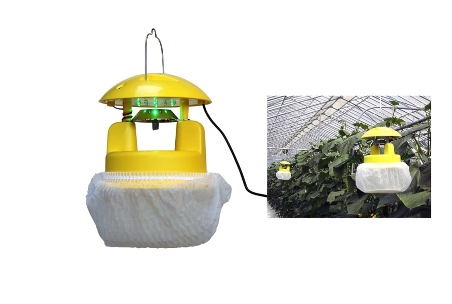沸騰ブラドン メーカー直送 捕虫器 業務用 吸引式LED捕虫器 スマートキャッチャー CLF-700 施設園芸 アザミウマ コナジラミ 